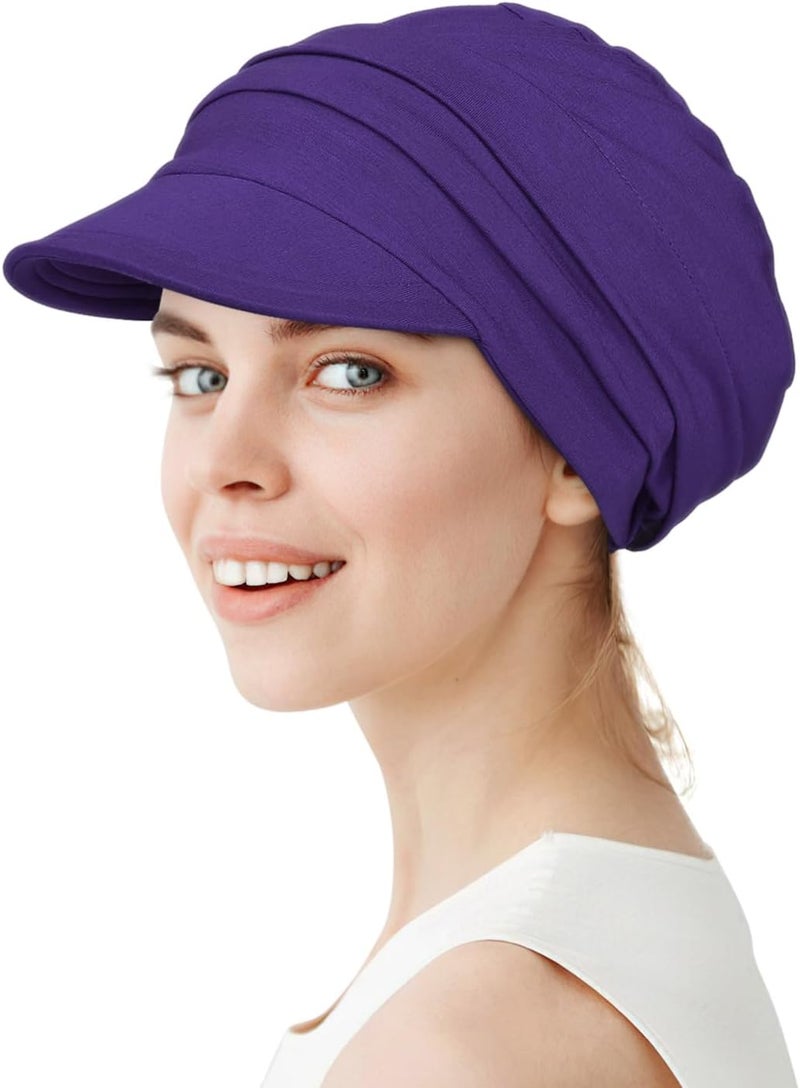 Alnorm Super Soft Breathable Viscose Slouch Hat Oversized Baseball Cap for Women - Image 1